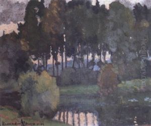 Paysage A L'etang by Alexandre Altmann