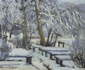 Paysage De Neige by Alexandre Altmann