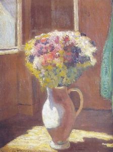 Jarra Con Flores