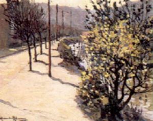 Route Au Bord D'un Ruisseau by Alexandre Altmann