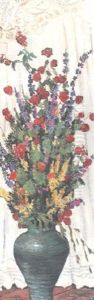 Still Life Of Flowers In A Vase Still Life Of Flowers In A Vase