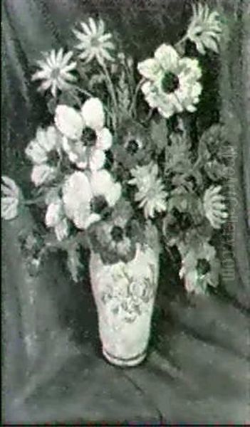 Blumenstilleben In Porzellanvase - view 1