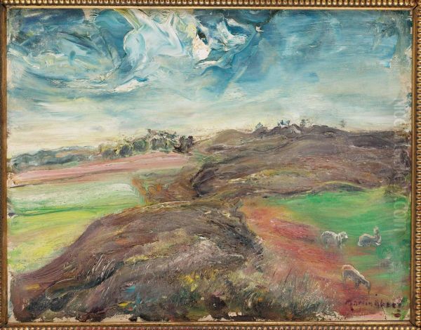 Landskap Med Betande Far - view 1