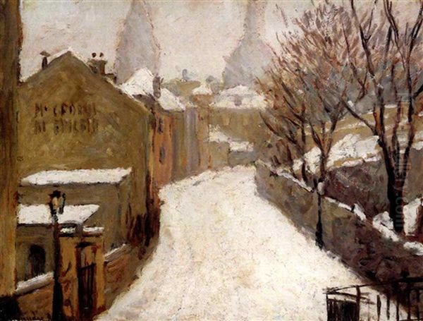 Montmartre En Hiver - view 1