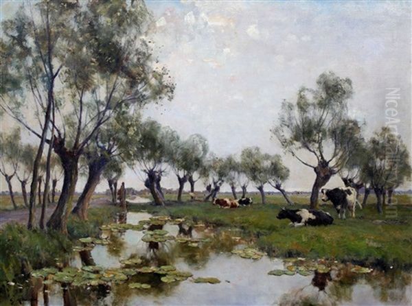 Landschap Met Koeien - view 1