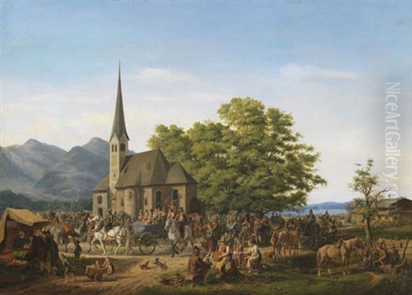 St. Leonhardsfest In Fischhausen Am Schliersee - view 1