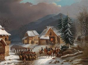 Franzosische Truppen In Einem Sudtiroler Dorf (januar 1797) Franzosische Truppen In Einem Sudtiroler Dorf (januar 1797)