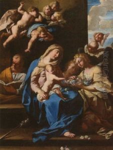 Die Heilige Familie by Francesco Antonio Altobello