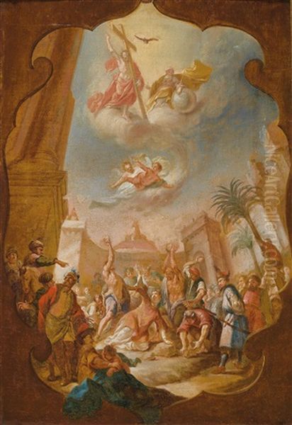 Das Martyrium Des Heiligen Stephanus - view 1