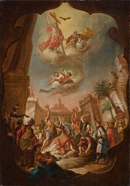 Steinigung Und Himmelsvision Des Heiligen Stephanus - view 1