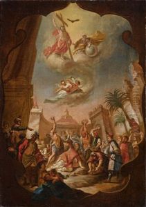 Steinigung Und Himmelsvision Des Heiligen Stephanus Steinigung Und Himmelsvision Des Heiligen Stephanus