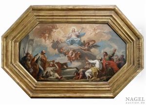 Die Himmelfahrt Mariens by Martino Altomonte