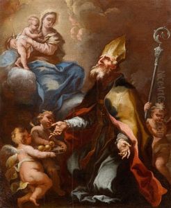 Saint Nikolaos Of Myra by Martino Altomonte