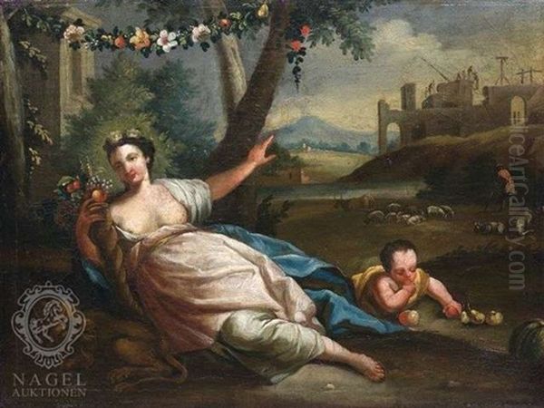 Demeter (+ Amphitrite; Pair) - view 1