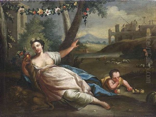 Demeter (+ Amphitritel; Pair) - view 1