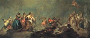 Die Auffindung Des Heiligen Kreuzes Durch Die Kaiserin Helena