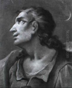 Kopfstudie Des Apostels Johannes by Martino Altomonte