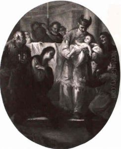 Die Darstellung Im Tempel by Martino Altomonte