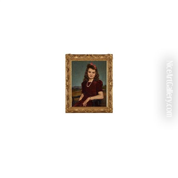 Girl With Pearls, 1941 - view 1