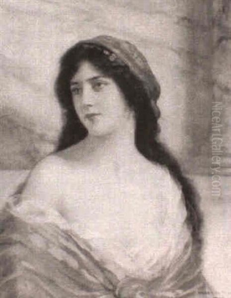 Portrait Of A Gypsy Girl - view 1