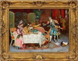 The Music Lesson by Luis Alvarez Catala
