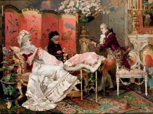 Flirteo Durante La Costura by Luis Alvarez Catala