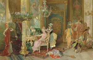 Preparing For The Ball by Luis Alvarez Catala