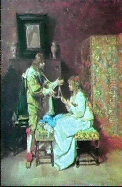 Two Figures In An Interior - view 1