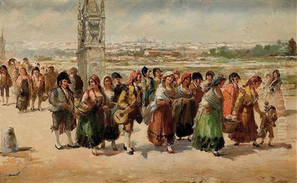 Romeria Con Madrid Al Fondo - view 1
