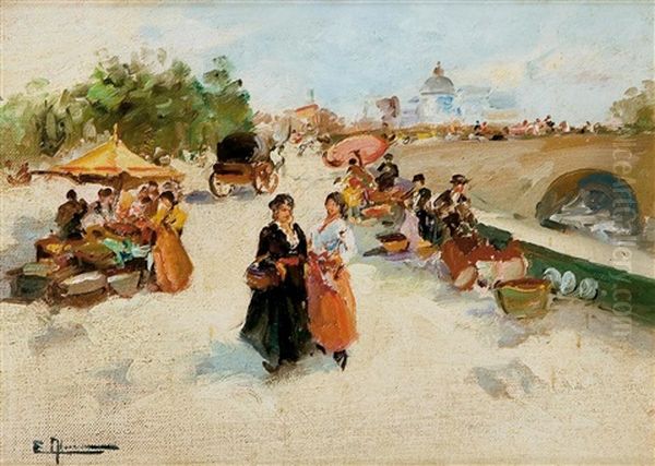 Escena De Mercado - view 1