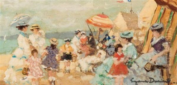 Ladies At The Beach - view 1