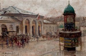 La Morgue, Paris by Eugenio Alvarez Dumont