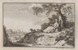 Landscape by Johann Ludwig Aberli