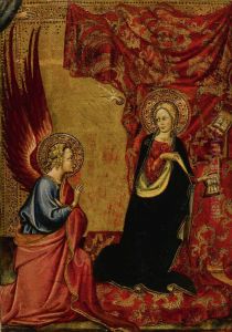 The Annunciation by Alvaro di Piero (Pedro)