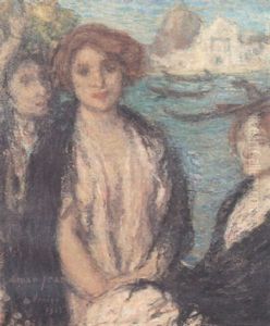 Venise, Trois Personnages by Jacques Francois Amand
