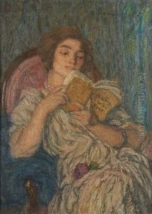 Le Roman De La Rose by Edmond-Francois Aman-Jean