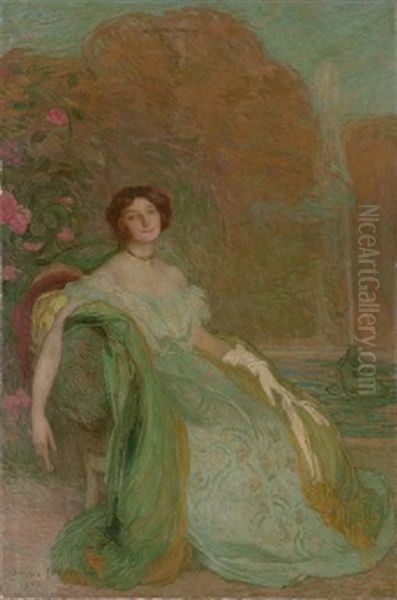 Portrait De Mademoiselle V.g - view 1