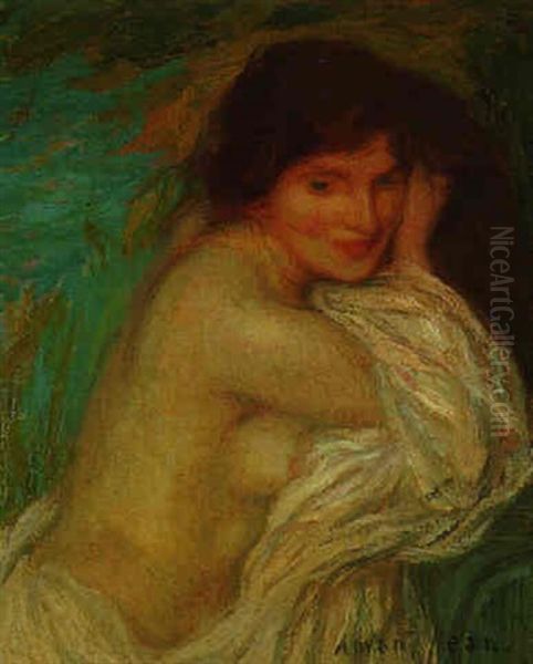 A Lady Resting - view 1