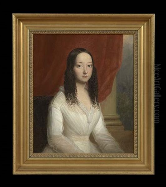 Portrait Of A Creole Girl In White - view 1