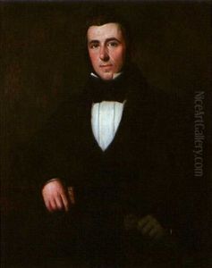 Portrait Of A Creole Gentleman by Jacques Guillaume Lucien Amans