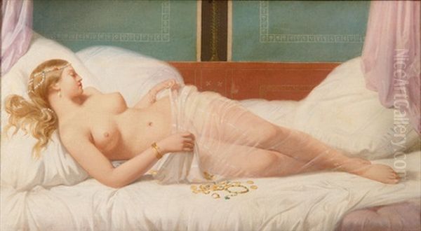 A Reclining Nude Odalisque - view 1
