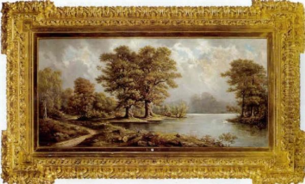Idyllische Fluslandschaft - view 1