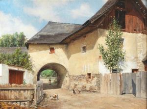 Farmhouse by Wilhelm Ambros
