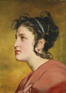 Portrait Of A Young Girl, Possibly Elise Kreuzberger Portrait Of A Young Girl, Possibly Elise Kreuzberger