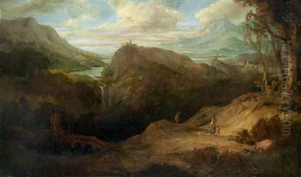 Ideale Gebirgs- Und Flusslandschaft - view 1