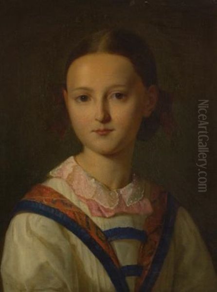 Portrait Of A Young Girl - view 1
