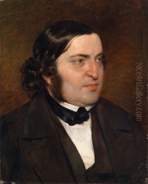 Portrait Des Malers Robert Theer - view 1