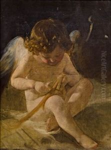 Ludmilla Amerling Als Bogenschnitzender Amor Ludmilla Amerling Als Bogenschnitzender Amor