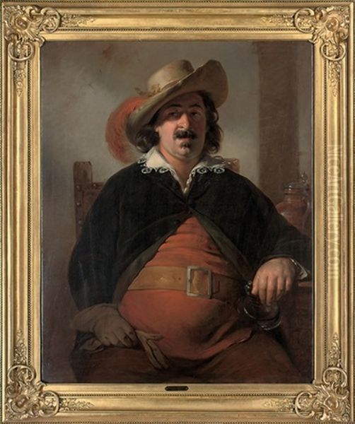 The Painter Ignaz Raffalt As Falstaff - view 1