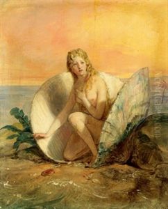 Geburt Der Venus by Friedrich von Amerling